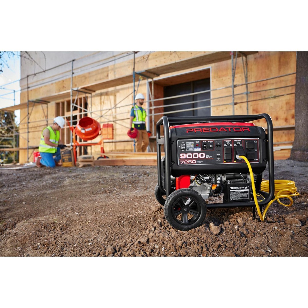 PREDATOR 9000 Watt Gas-Powered Portable Generator with CO SECURE Technology, EPA