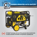 6250 Watt Gasoline & Propane Dual Fuel Portable Generator