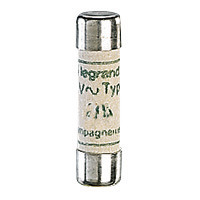 8A, 400V DOMESTIC CARTRIDGE FUSE, CYLINDRICAL 8.5 