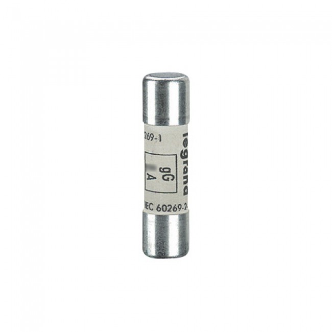 2A, 500V CYLINDRICAL FUSE, TYPE gG 10 X 38 HRC 