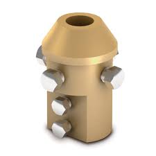 BRASS ADAPTOR,  M20 > 1-1/2" MAST