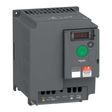 VARIABLE SPEED DRIVE, Altivar 310  VFD, heavy duty, 4kW, 5hp, normal duty, 5.5kW, 7.5hp, 380 to 460V, without EMC