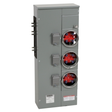 METER CENTER BRANCH RING 3 POSITION 225AMP *NET