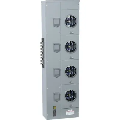 1200A, 225A 3P, 4 SOCKET BRANCH UNIT, EZ M-PAK 