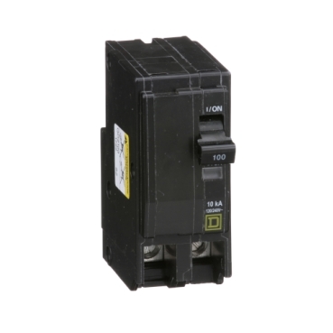 100A 2P, 120/240VAC, QO PLUG ON CIRCUIT BREAKER