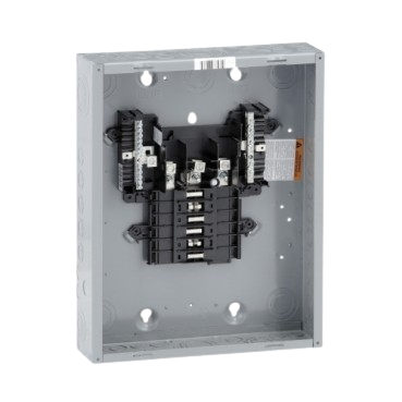 12-WAY QO PANEL 3 PHASE 125A - LUGS ONLY