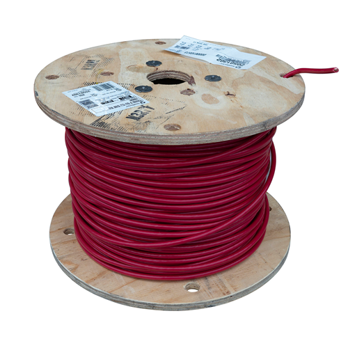 25.0MM THHN SINGLE WIRE, RED