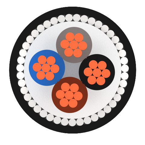 16mm 4 Core SWA XLPE CABLE *Net