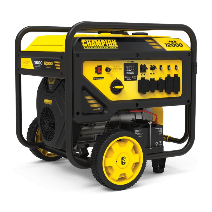 12,000W Electric Start Champion Generator with CO Shield®