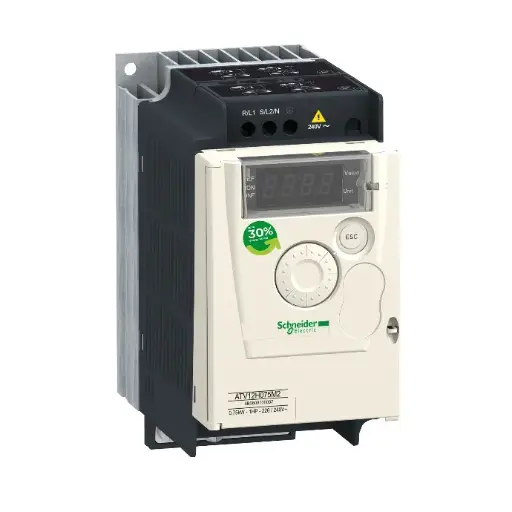 [ATV12H075M2] VARIABLE SPEED DRIVE, 200-240V, 1HP S/PH