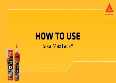 CESCO Ja – Usages for Sika Max Tack